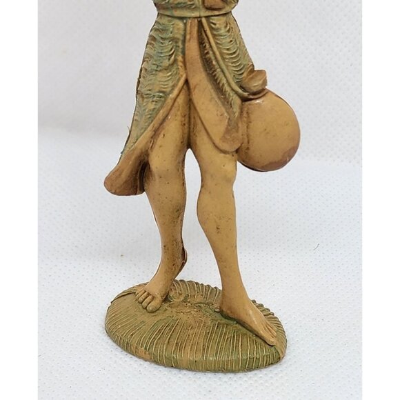 Vintage Fontanini Nativity Shepherd Boy Holding Sheep – Italian-Made Collectible - Picture 4 of 12